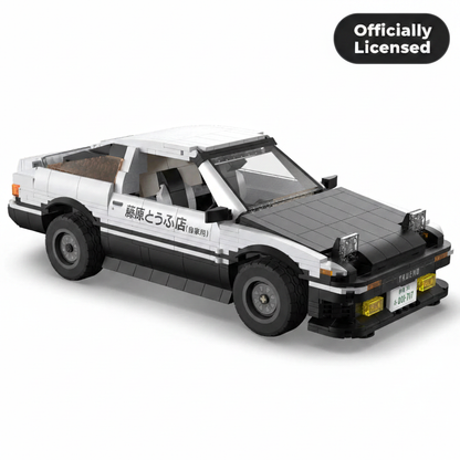 AE86 Trueno with Officially Licensed badge