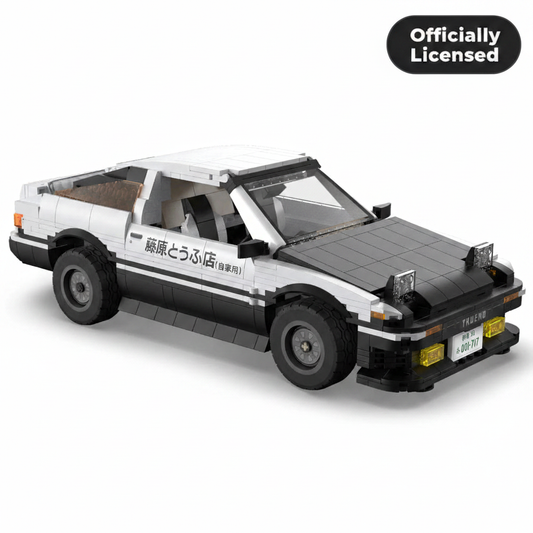 AE86 Trueno with Officially Licensed badge