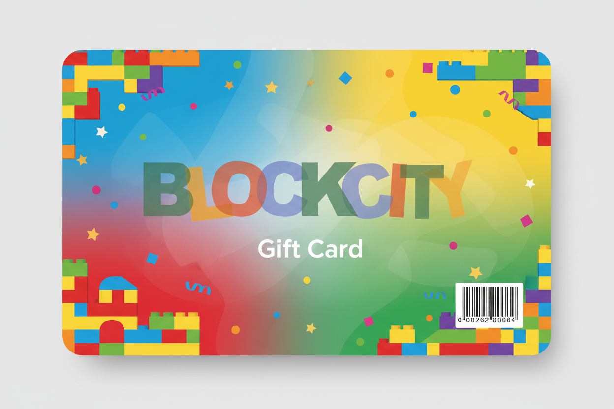 BlockCity Gift Card with Logo